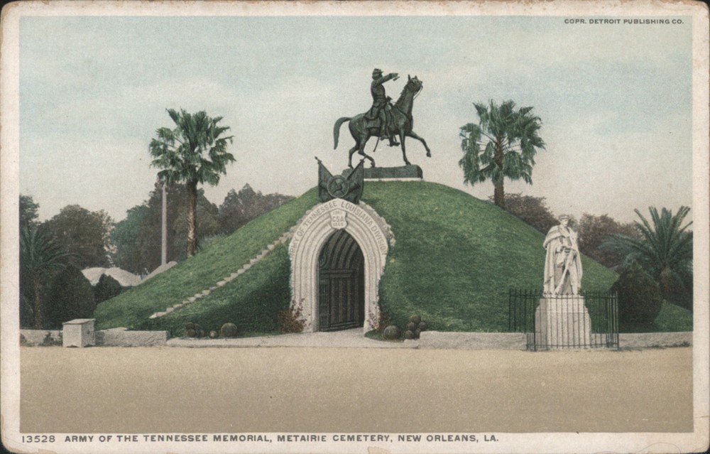 NEW ORLEANS, Louisiana LA Army of the Tennessee Memorial, Metairie Cemetery