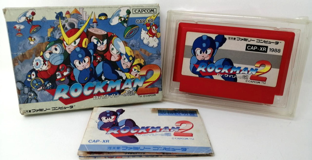 ROCKMAN 2 Megaman Famicom Nintendo