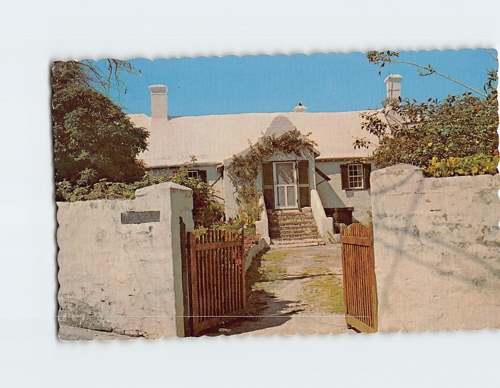 Postcard The Old Rectory, Bermuda, St. Georges, British Overseas Territory