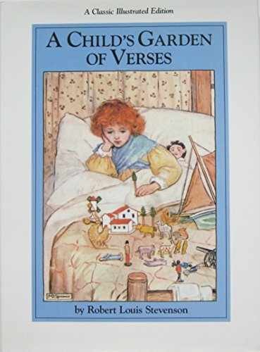 A Child's Garden of Verses - Hardcover, by Robert Louis Stevenson - Very Good b