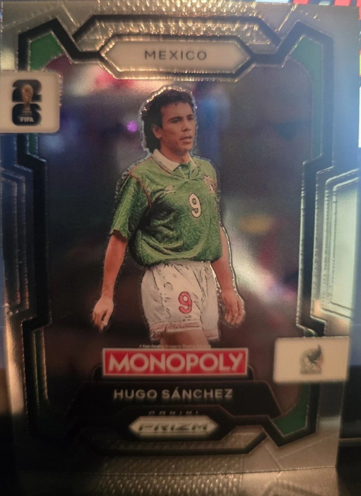 Hugo Sanchez 2026 Prizm Monopoly World Cup #56 Base Mexico Real Madrid Pumas ⚽️
