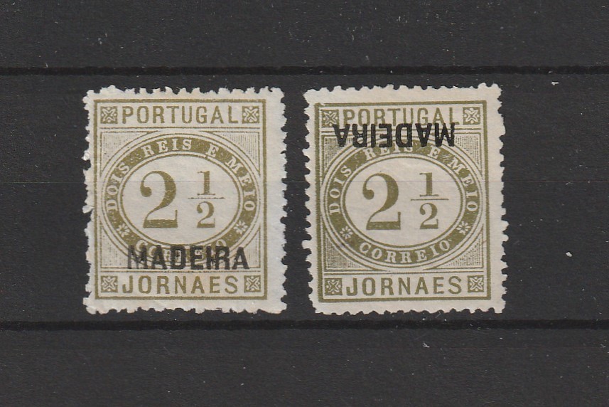 Portugal - Madeira Nice Error MNG