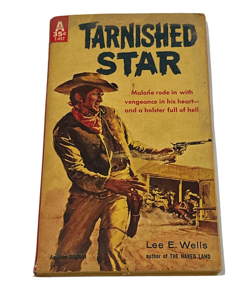 Tarnished Star By Lee E. Wells Avon Book 1960 1st Edition VTG PB