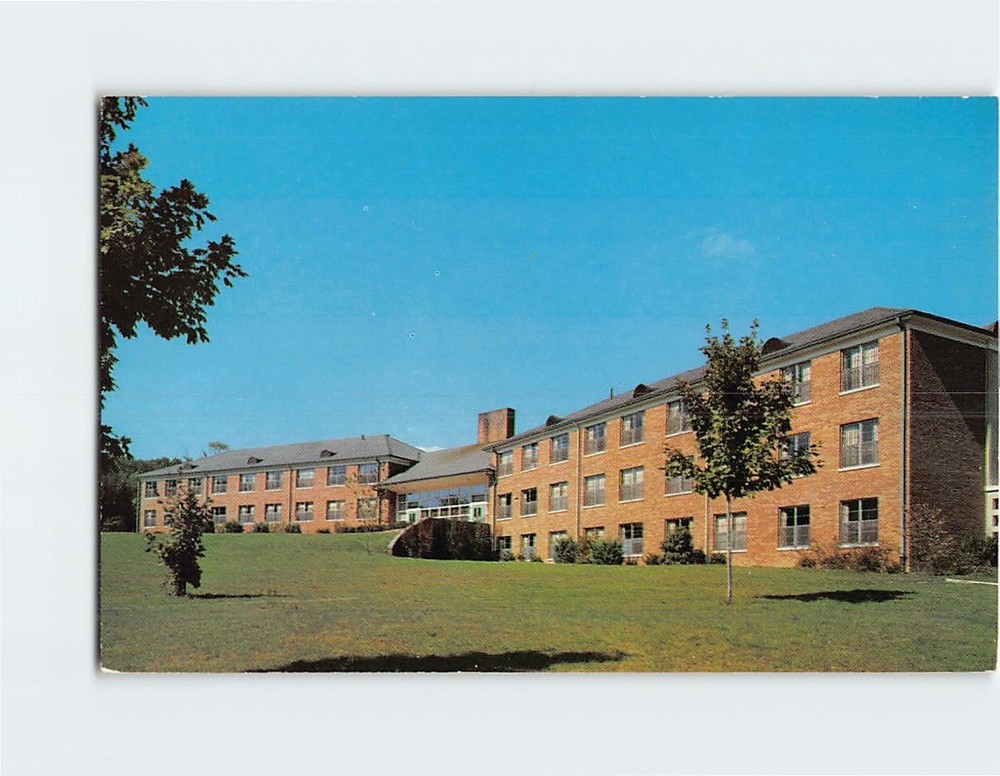 Postcard Men's Residence Hall Juniata College Huntingdon Pennsylvania USA