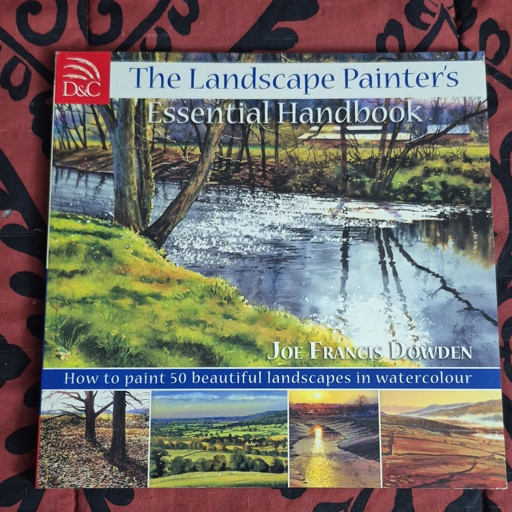 David and Charles Watercolor 'Landscape Painter's Essential Handbook' Landscape…