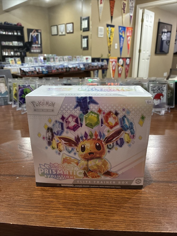Prismatic Evolutions Elite Trainer Box - Pokemon Scarlet & Violet ETB - Sealed 1