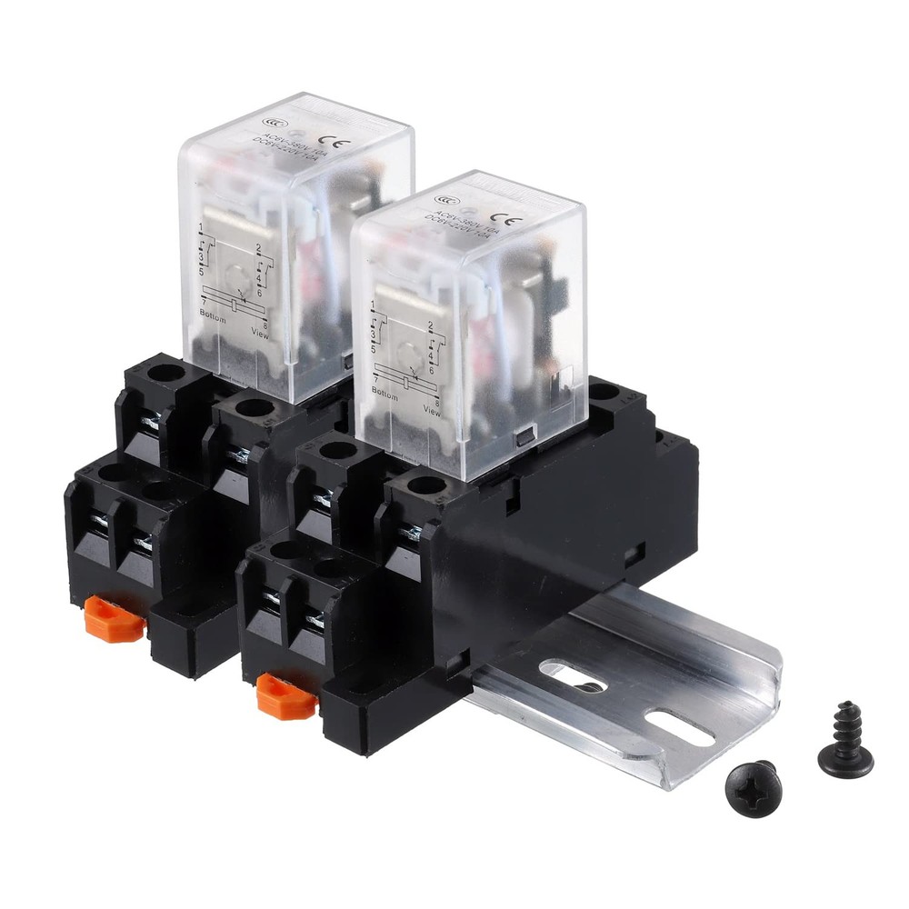 AC 110V/120V Electromagnetic Power Relay HH52P JQX-13FL 62PL Coil 8 Pin 10A DPDT
