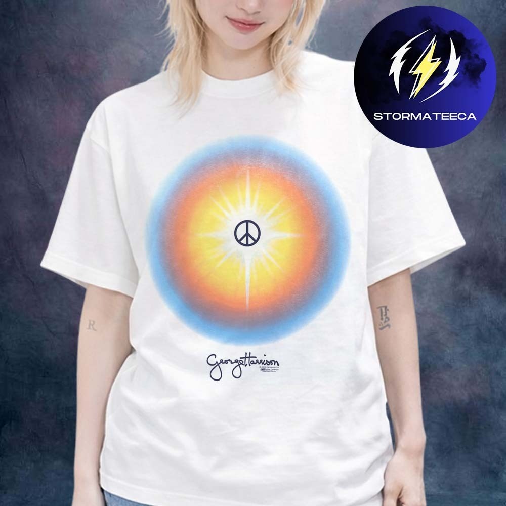 Georgee Harrison Shirt Beware Of Darkness White Graphic Merch Gift for Fans Tee