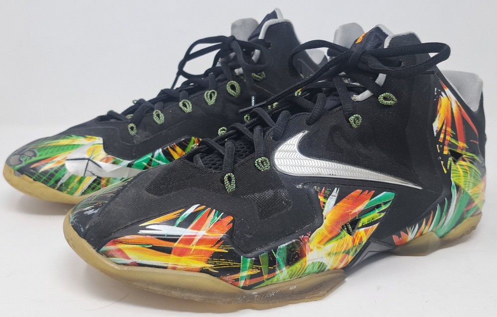 Nike LeBron 11 Everglades Men's Size 10 Pre-owned