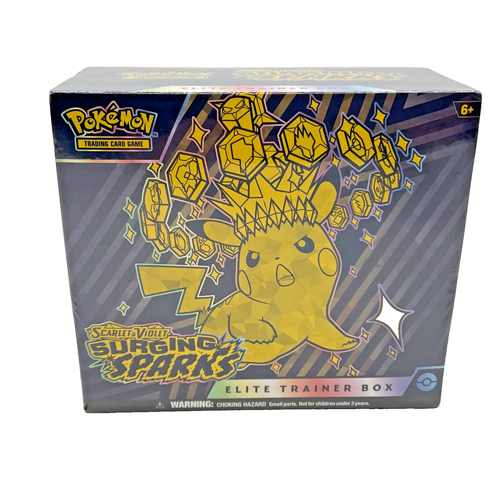 Pokemon TCG Surging Sparks Elite Trainer Box SEALED ETB/NEWPROBSTEIN is actively accepting consignments !!