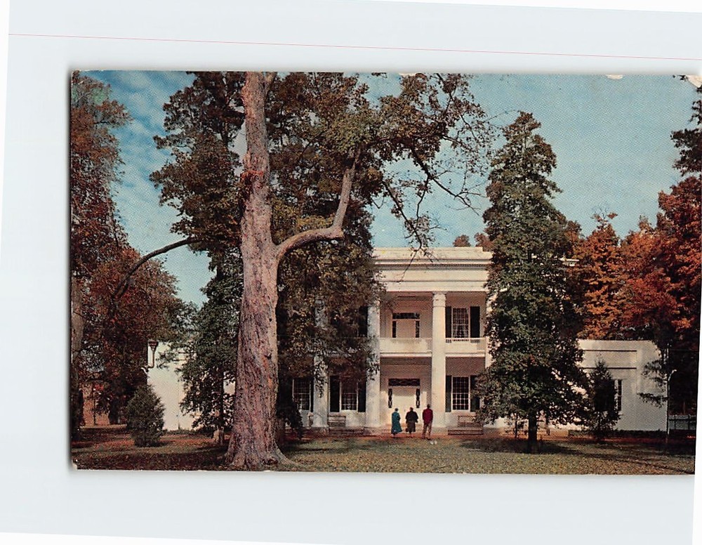Postcard The Hermitage Home of President Andrew Jackson Nashville Tennessee USA