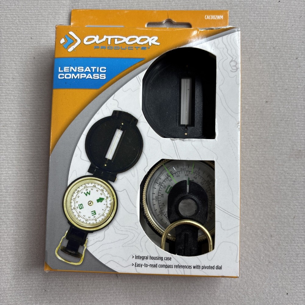 Compass Outdoor Products Travel Gear Lensatic Hunting Camping Hiking Fishing