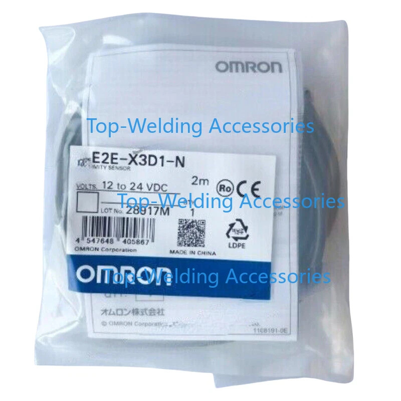 NEW Omron E2E-X3D1-N 2M 2-Wire Standard Proximity Sensor 12~24VDC