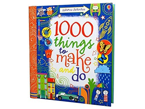 1000 Things to Make and Do (Usborne Activity Books) (Art Ideas) by Fiona WattFREE US DELIVERY | ISBN: 1409536378 | Quality Books