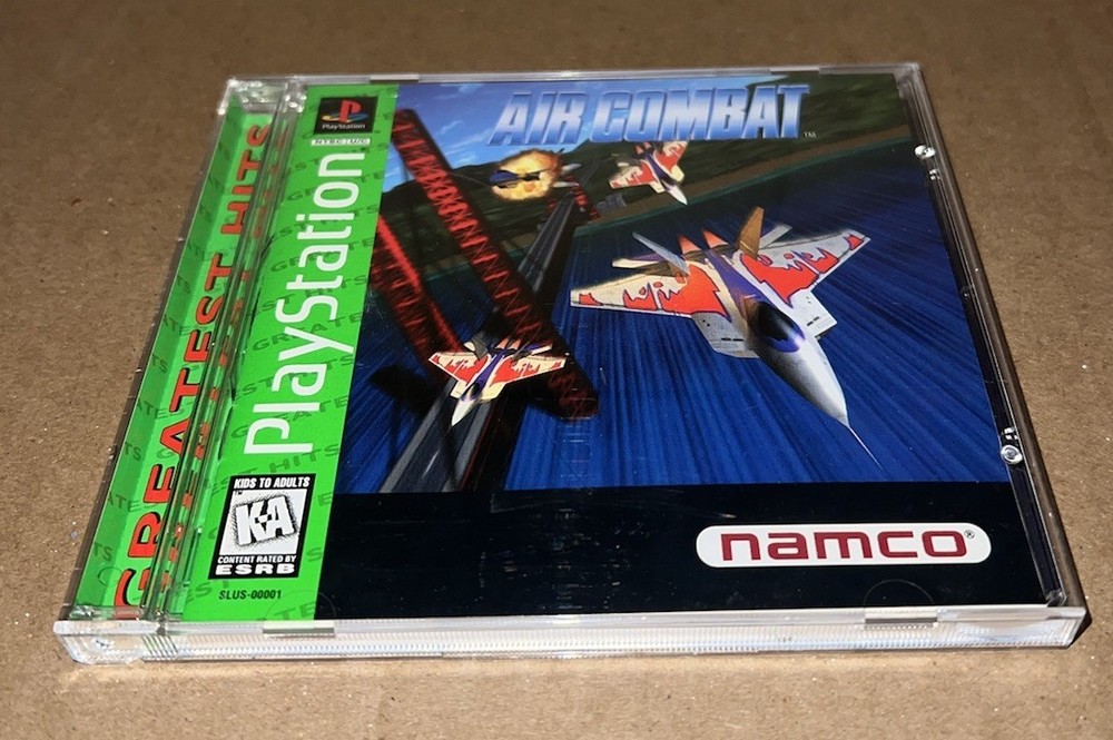 Air Combat Greatest Hits- Playstation 1 Ps1-Complete In Box