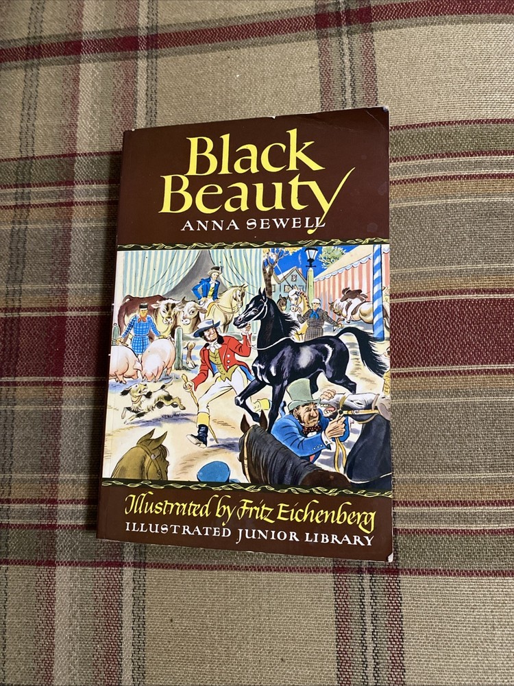 Illustrated Junior Library: Black Beauty by Anna Sewell (1981, Trade Paperback)