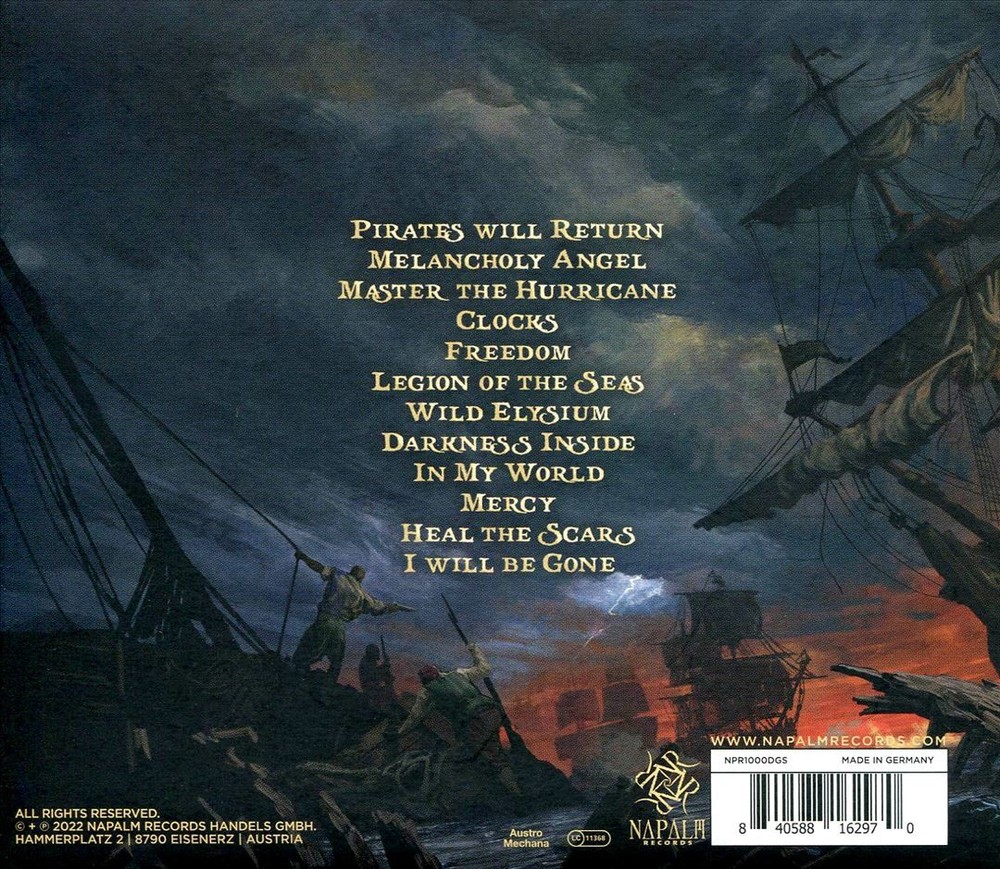 Visions Of Atlantis Pirates New Cd