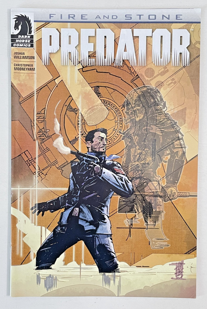 Dark Horse Comics FIRE AND STONE PREDATOR # 1 Alex Maleev Variant VF/NM 2014