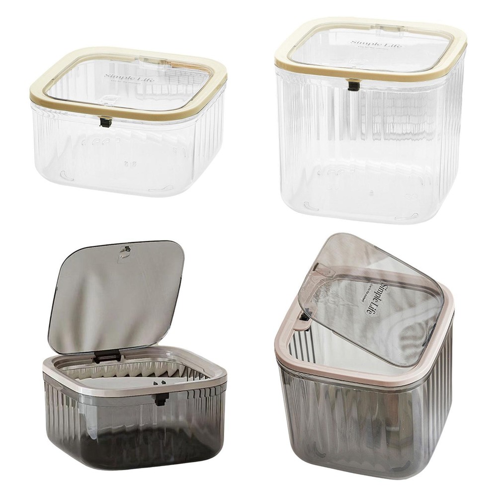 Press Type Trash Can Press Type Waste Bin for Coffee Table Desk Office
