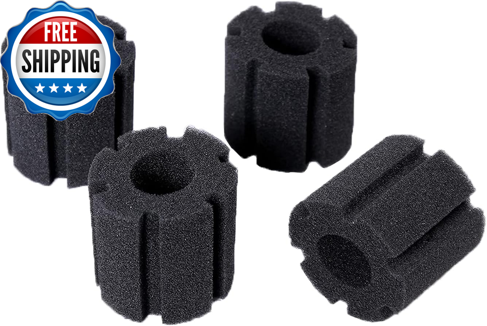 Aquarium Sponge Filter Replacement, Fish Tank Foam Replacement,4 Packs (Small up
