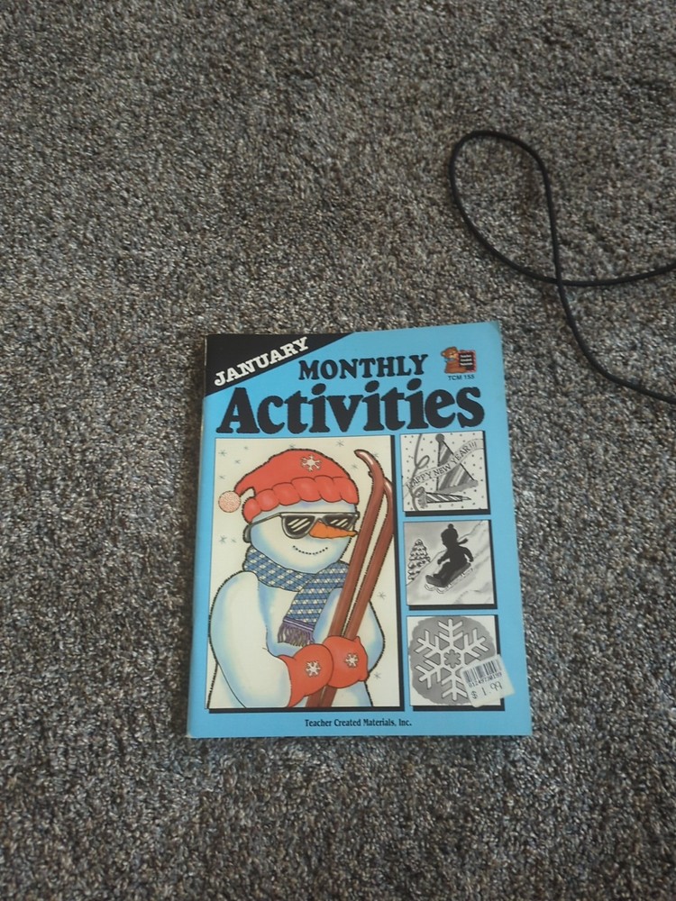 January Monthly Activities - Teacher Created Materials Paperback