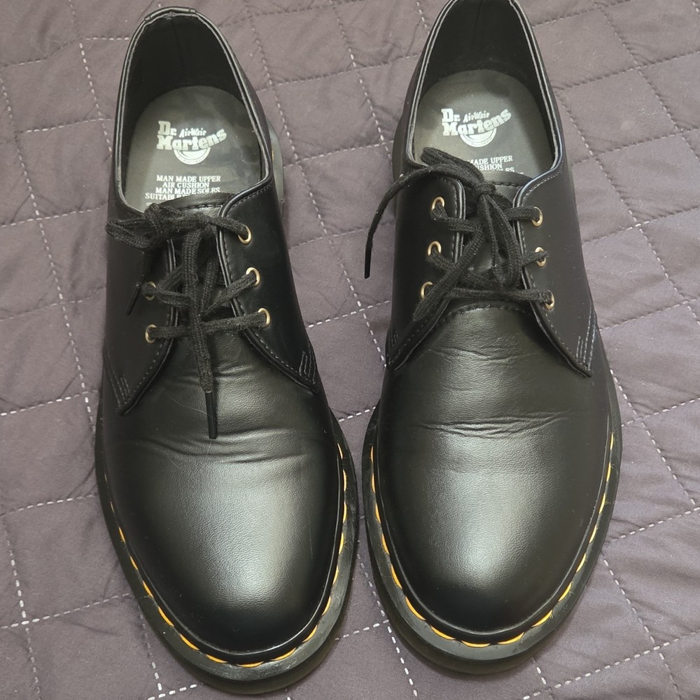 Dr. Martens 14046 Black Oxford Casual Shoes Men's US 9 UK 8 EU 42 Slip Resistant
