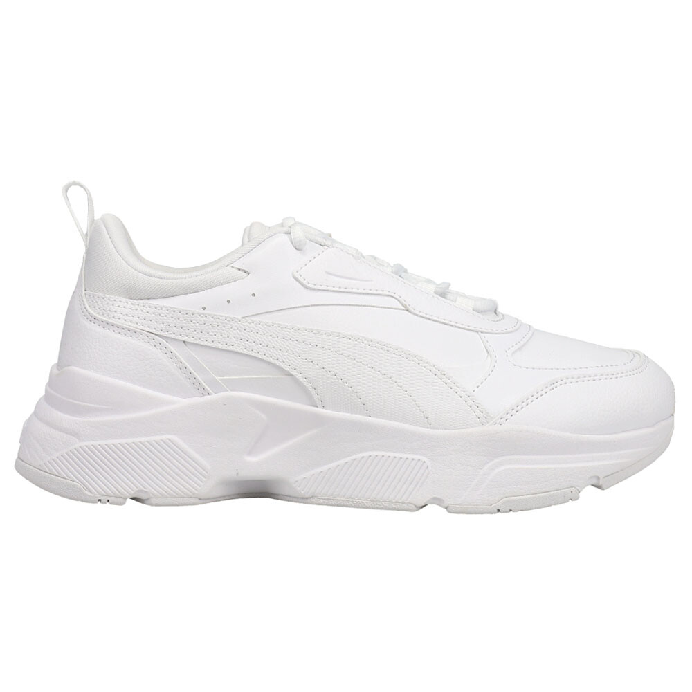 PUMA Cassia Sl Lace Up  Womens White Sneakers Casual Shoes 385279-01