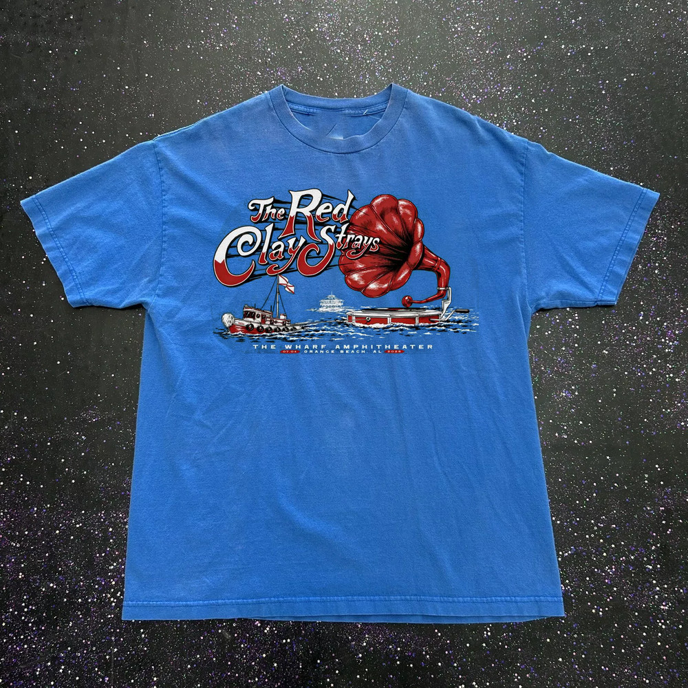 New The Red Clay Strays Tour Gift For Fan All Size S to 5XL Blue T-shirt