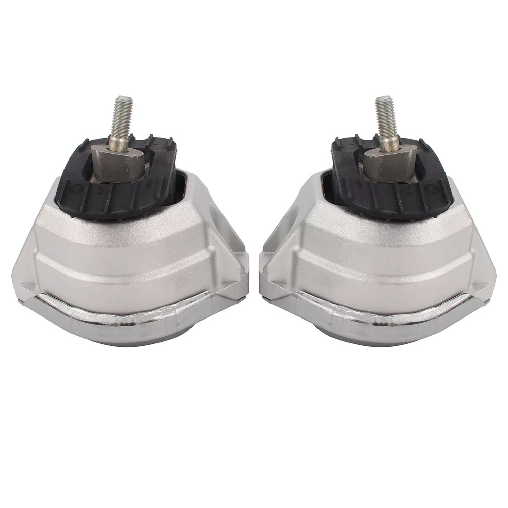 Left&Right Metal Car Engine Motor Mounts Accessories For BMW 535i E60 2008-2010