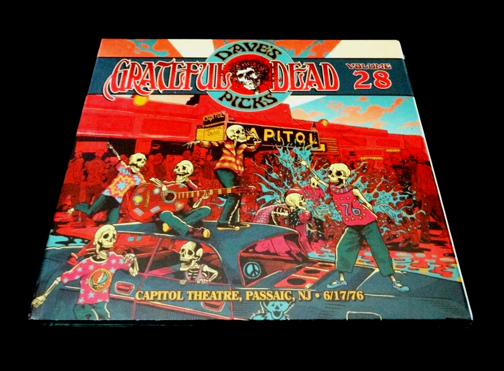 Grateful Dead Dave's Picks 28 Volume Twenty Eight Capitol Passaic 6/17/1976 3 CD