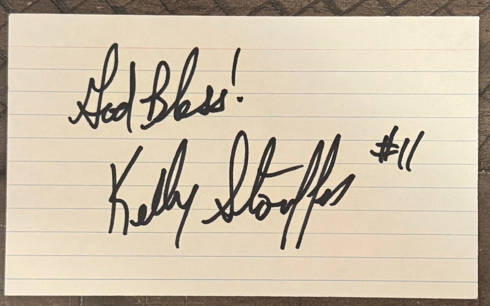 Kelly Stouffer Signed 3