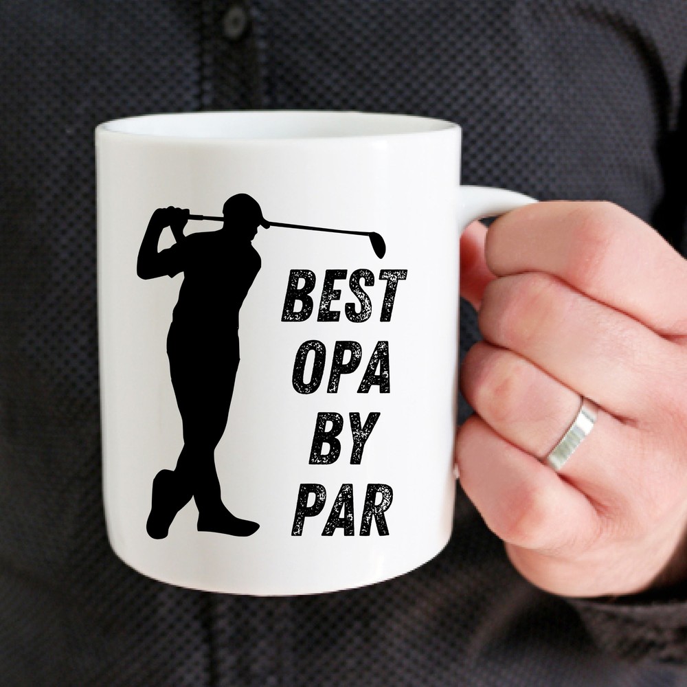 Funny Golf Lover Coffee Mug - Best Gift For Opa This Christmas  