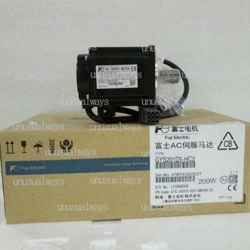 1PCS Fuji servo motor GYS201D5-HC2 New
