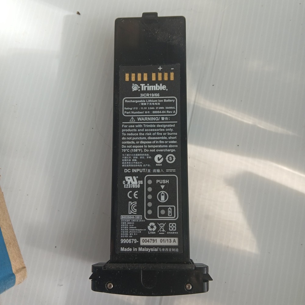 UNTESTED Trimble Geo 7X, Geo 6000 Series, Pro 6H & Pro 6T Battery Only