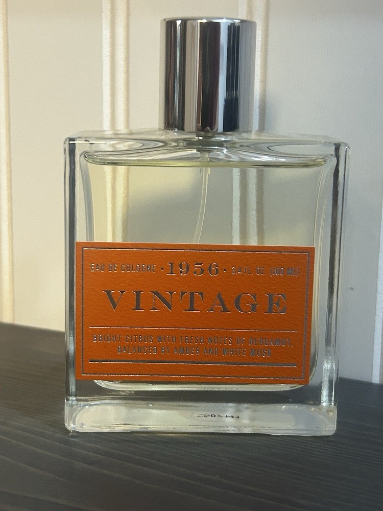 Tru Fragrance 1956 VINTAGE Eau De Cologne Spray Men’s 3.4 oz New Without Box