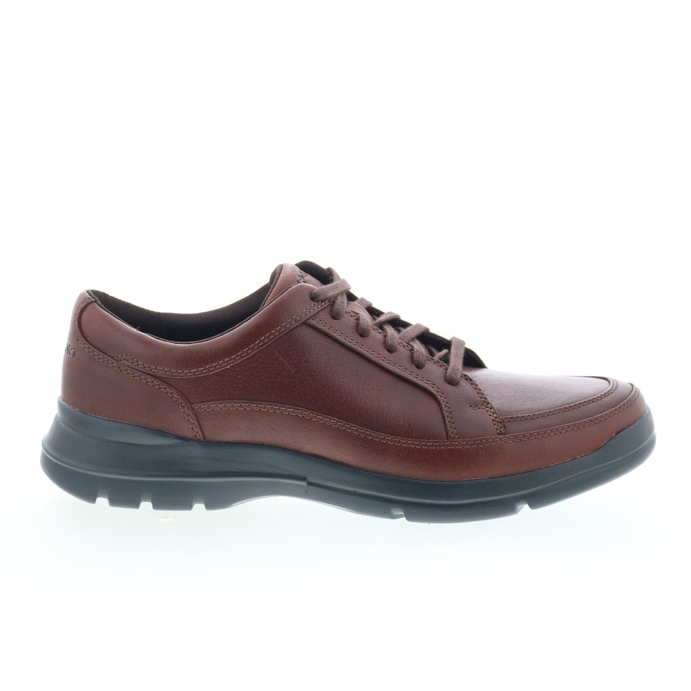 Rockport Junction Point Lace To Toe H79440 Mens Brown Oxfords Casual Shoes 8