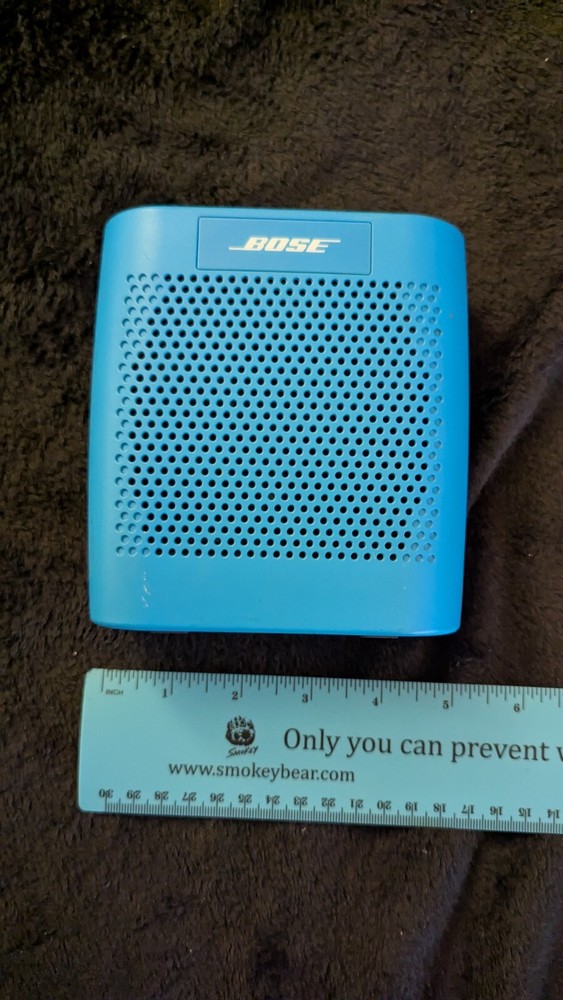 Bose SoundLink Color Portable Speaker in Blue Tested Fully Functional