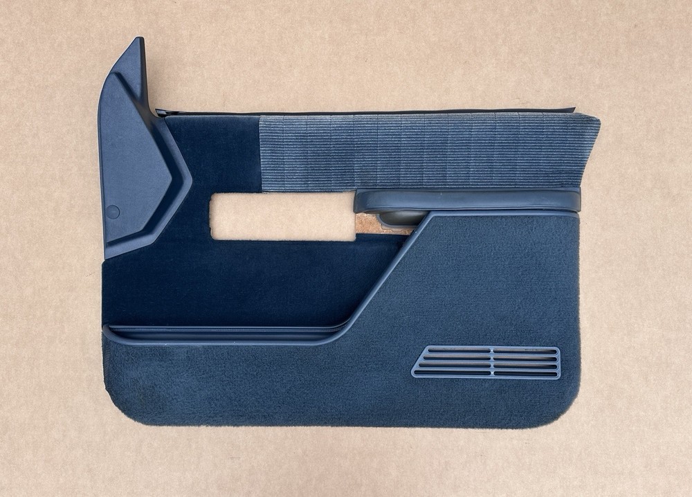 1988-1994 Chevy GMC Truck Suburban Blue Front RH Passenger Interior Door Panel