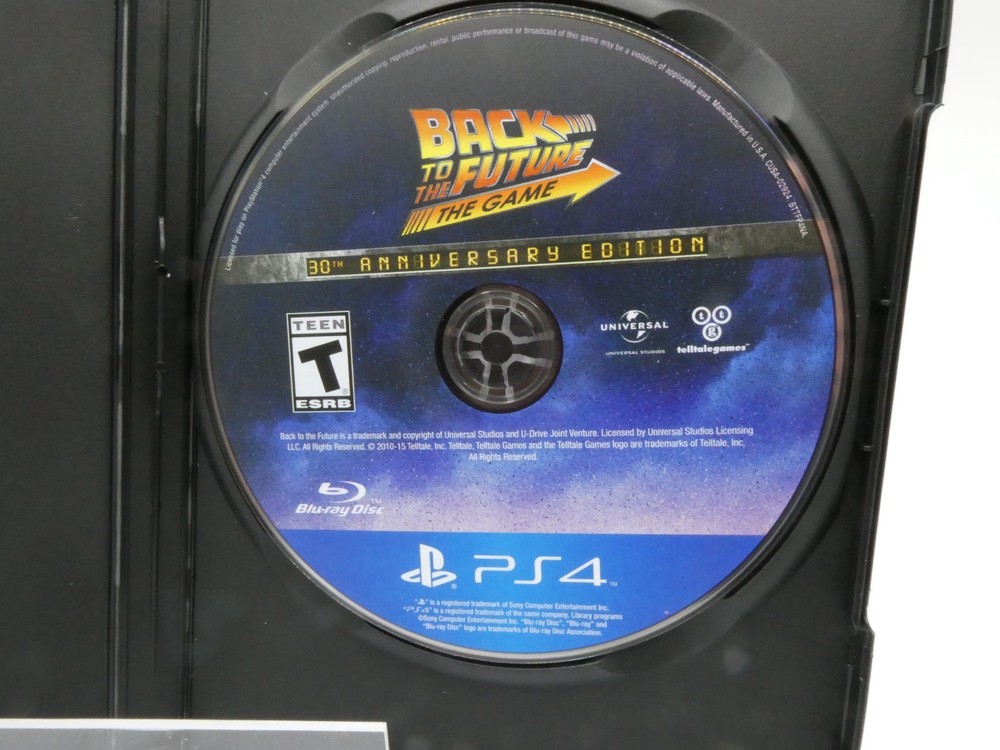 Back to the Future: The Game 30th Anniversary (PlayStation 4 / PS4) Disc Only