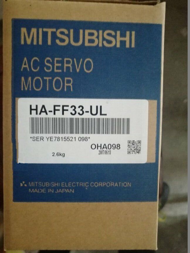 Mitsubishi HA-FF33-UL AC Servo Motor 1PC New HAFF33UL In Box Sealed