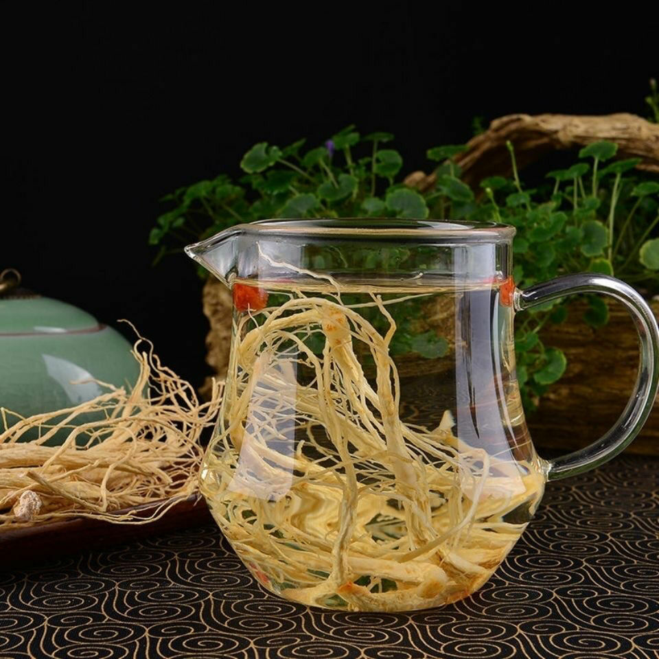 250g Dried Ginseng Healthy Herbal Tea Ren Sen Xu Natural Ginseng Roots
