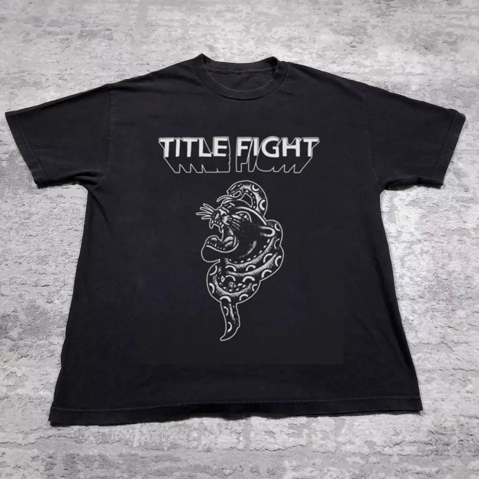Title Fight Band Short Sleeve Unisex T Shirt Full Size S-5XL