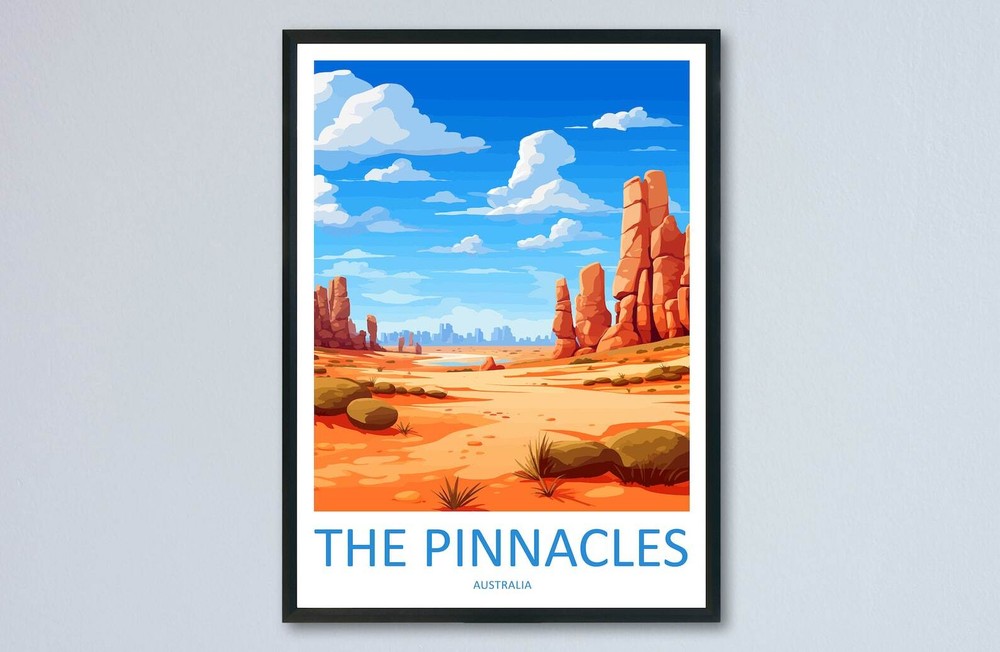 The Pinnacles Travel Print Wall Art The Pinnacles Wall Hanging Home Dcor The