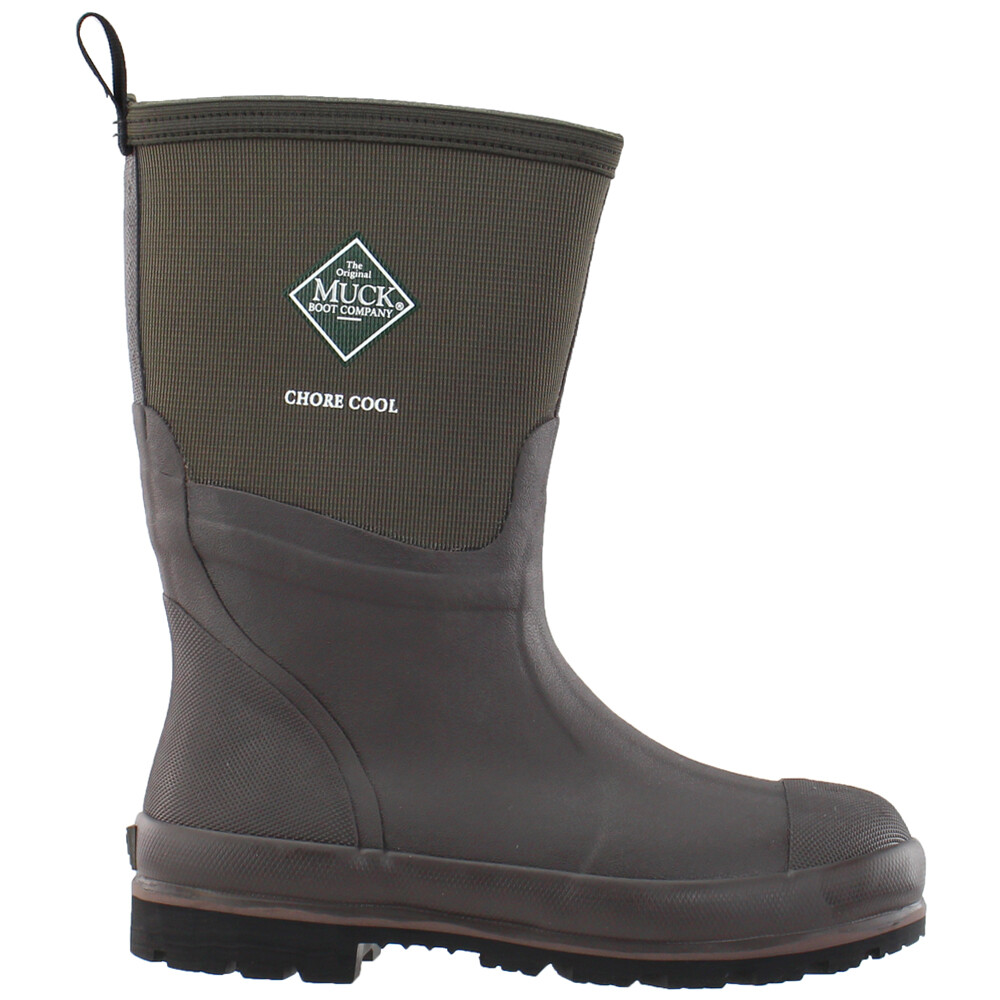 Muck Boot Chore Xpresscool Mid Electrical Work  Mens Brown Work Safety Shoes CMC