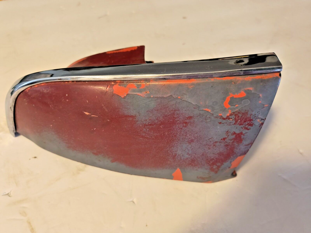 1970 AMC Javelin Vinyl Top Quarter Cap Extension w trim LH 3616015 READ