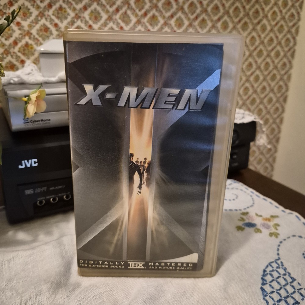 X-Men VHS 2000 Live Action Movie Marvel Digitally THX Mastered Tested