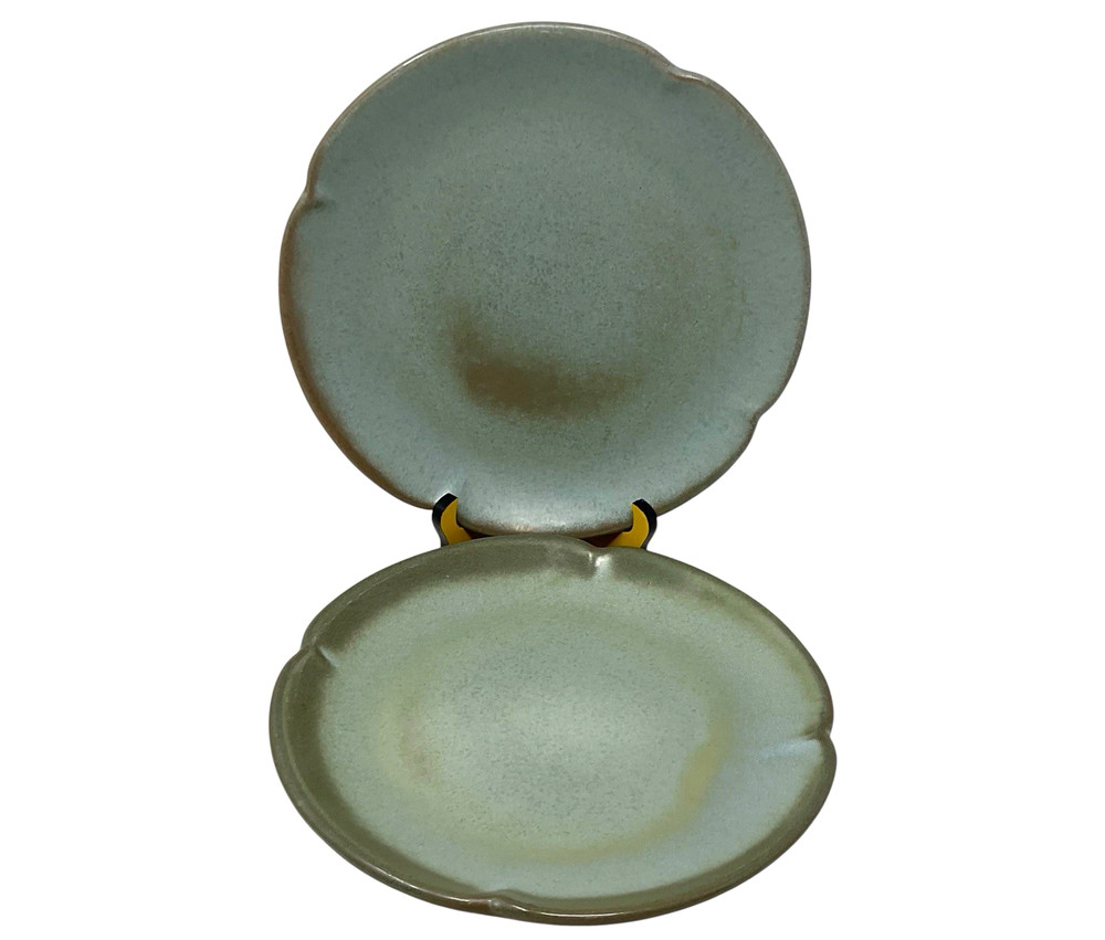 Frankoma Pottery 5F Plainsman Dinner Plates 10
