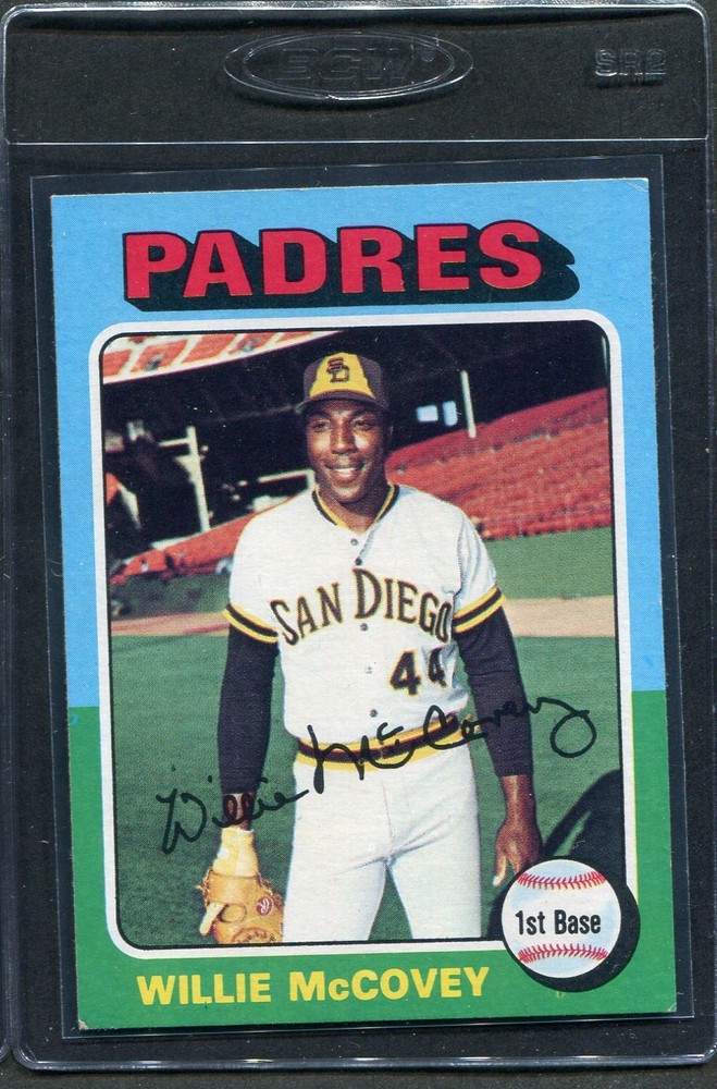1975 Topps Willie McCovey #450 Padres Vg/ex