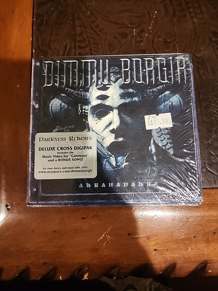 4BT Dimmu Borgir Abrahadabra Deluxe Cross Digipak with Bonus Tracks Sealed-image