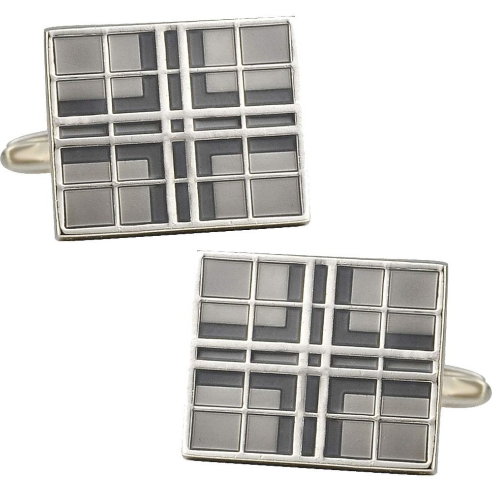 Men's Stainless Steel Tuxedo Cufflinks Gift Set for Wedding Formal Wear